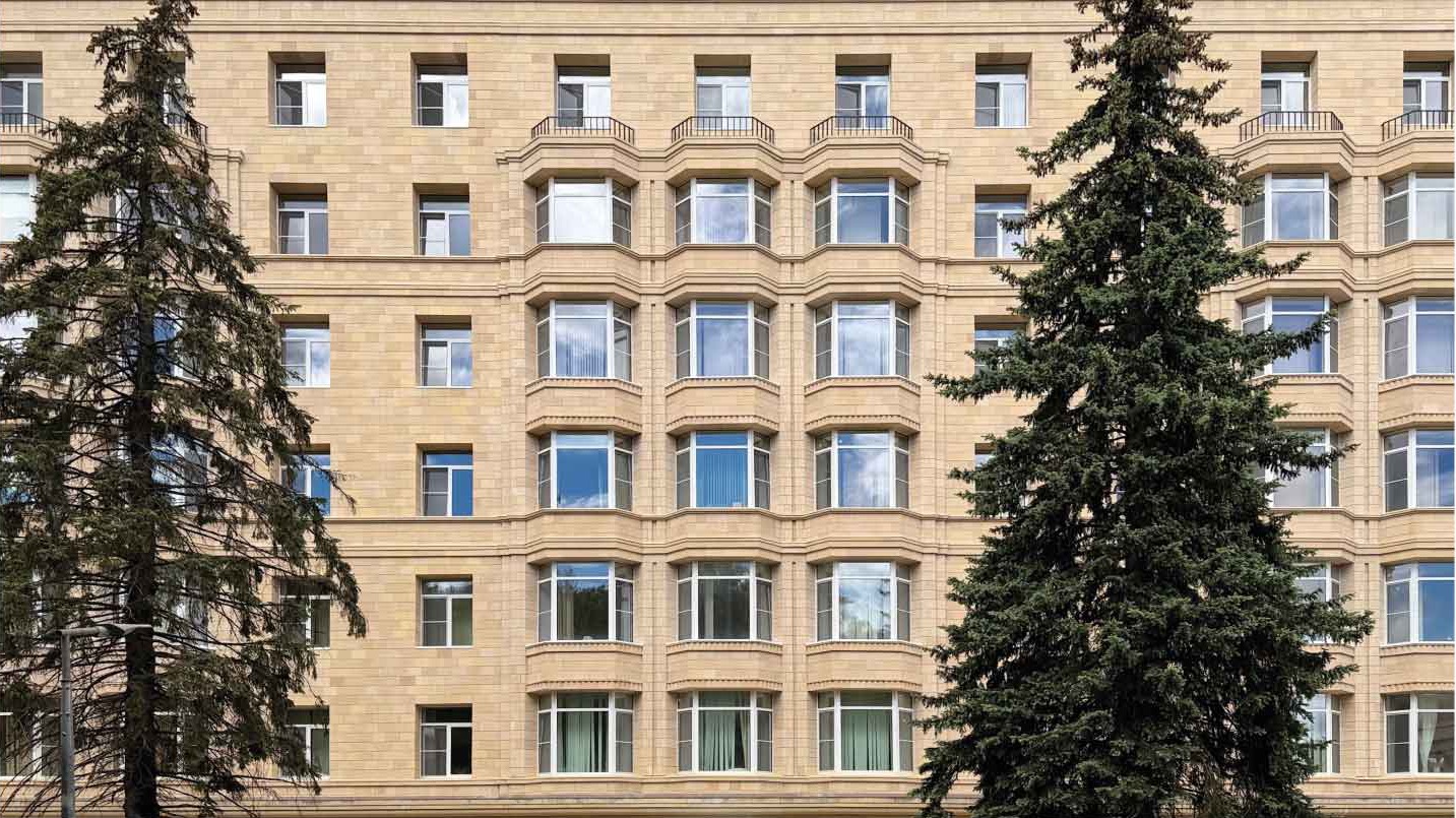Фасад Центральной клинической больницы Управления делами Президента